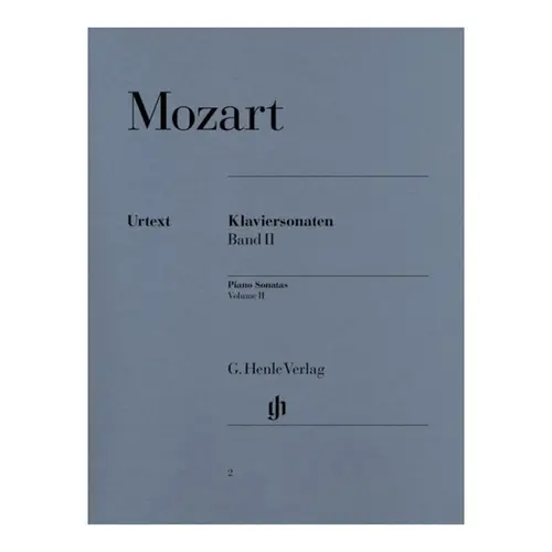 Mozart - Sonatas Para Piano Vol.2- Urtext - Klaviersonaten - Vol.2
