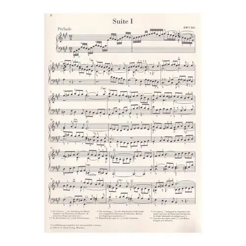 English Suites BWV 806-811