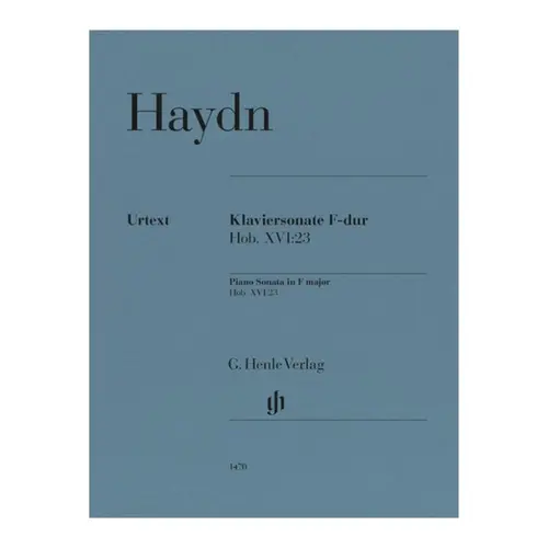 Piano Sonata F major Hob. XVI:23