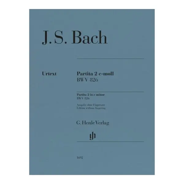 Partita no. 2 c minor BWV 826