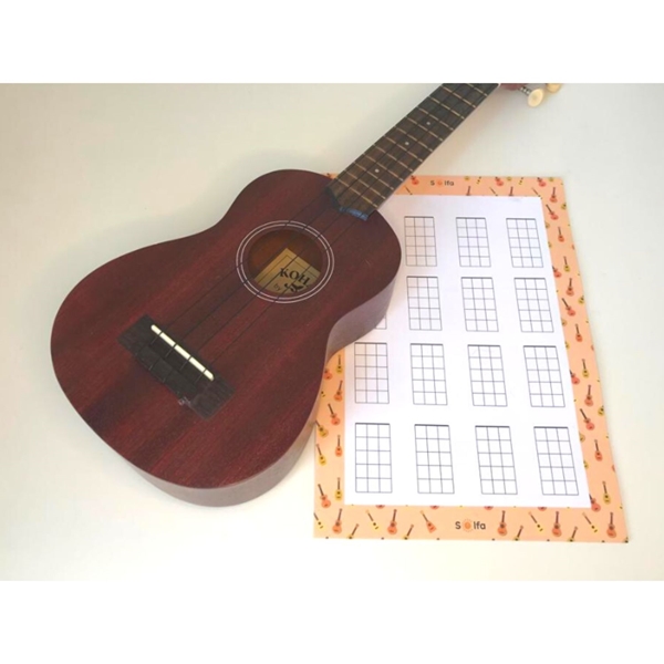 Caderno De Cifras Diversas Para Ukulele