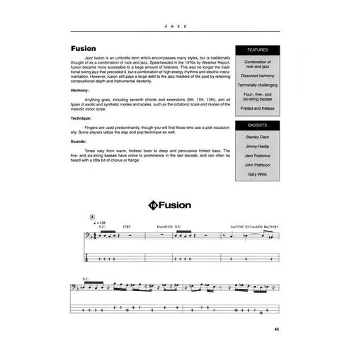 Dictionary of Bass Grooves