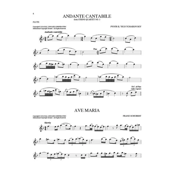 101 Classical Themes for Flute