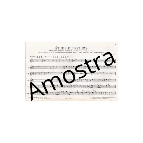 Etude du Rythme - Vol.5