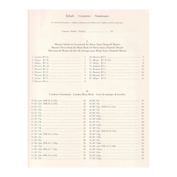 Klavierstucke - Urtext
