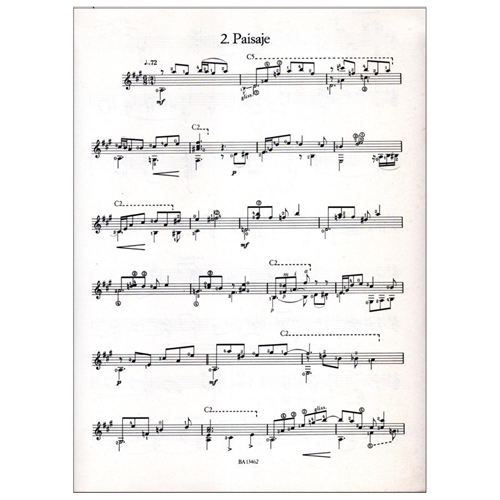 De Walter Heinze para violão Tres Piezas Americanas: Preludio, Paisaje,  Choro - Tres Piezas Americanas: Preludio, Paisaje, Choro - Ricordi