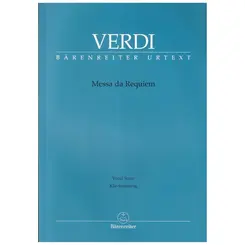 Messa de Requiem - vocal score
