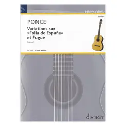 Variations Sur " Folia De Espana " et Fugue