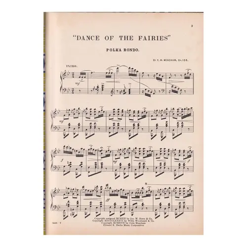 Dance Of The Fairies - Op.105 - Polca  (Edição Antiga)