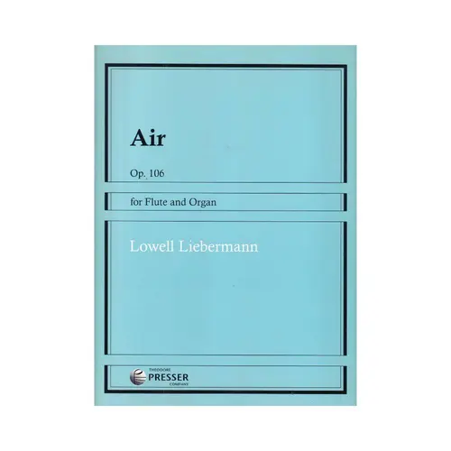 Air Op.106 For Flute And Organ