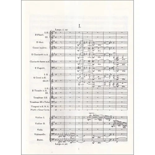 Symphony N.2 In E Minor Op.27 in full score