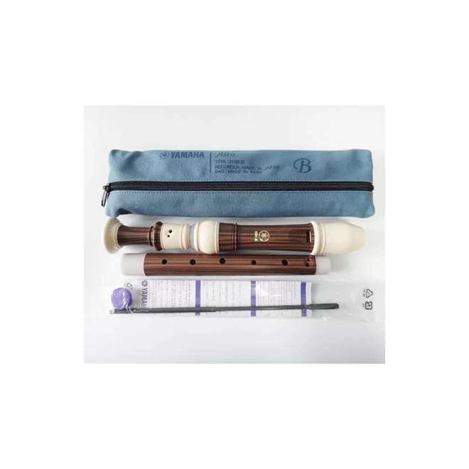 Flauta Doce Yamaha Contralto Barroca YRA314BIII Flauta Doce