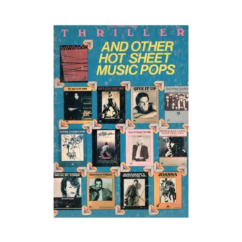 Thriller and Other Hot Sheet Music Pops