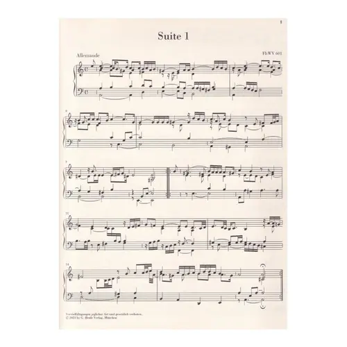 Suites for Harpsichord
