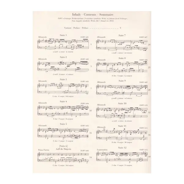 Suites for Harpsichord