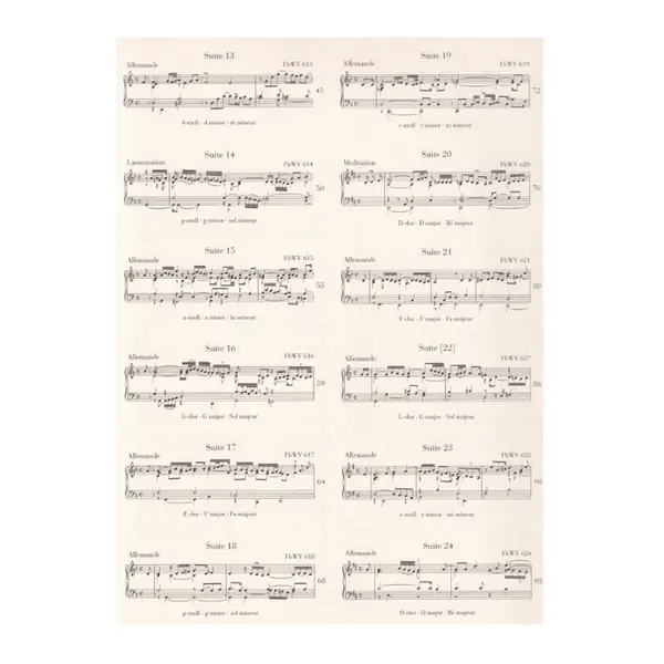 Suites for Harpsichord