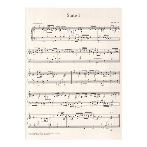 Suites for Harpsichord