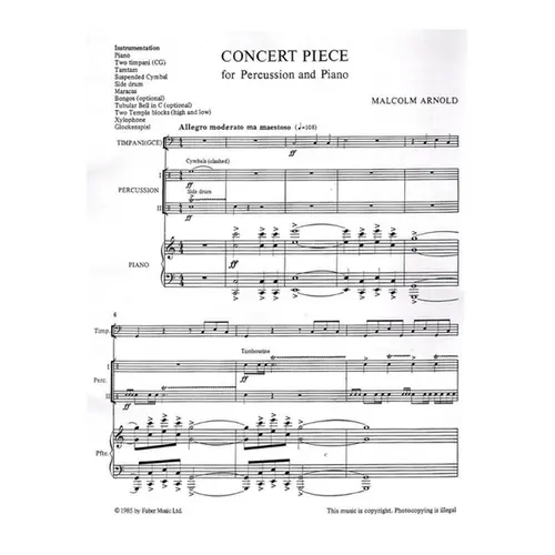 Concert Piece for Percussion