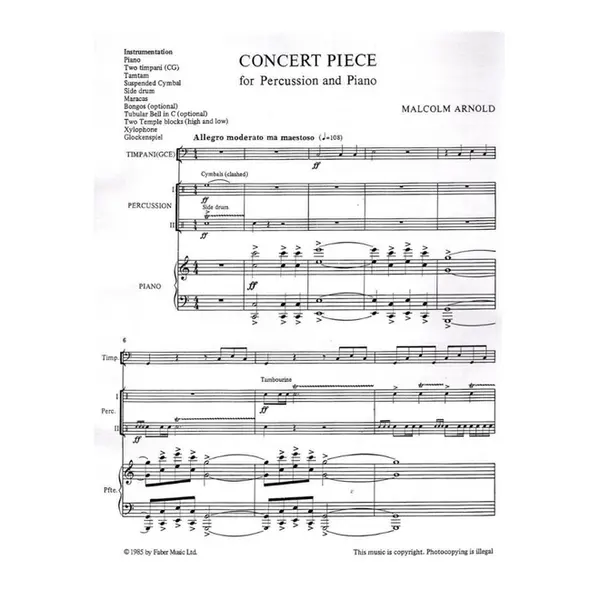 Concert Piece for Percussion