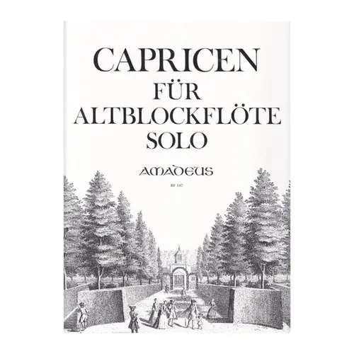 Capricen fur altblockflote solo