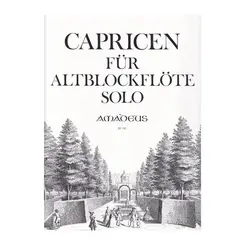 Capricen fur altblockflote solo