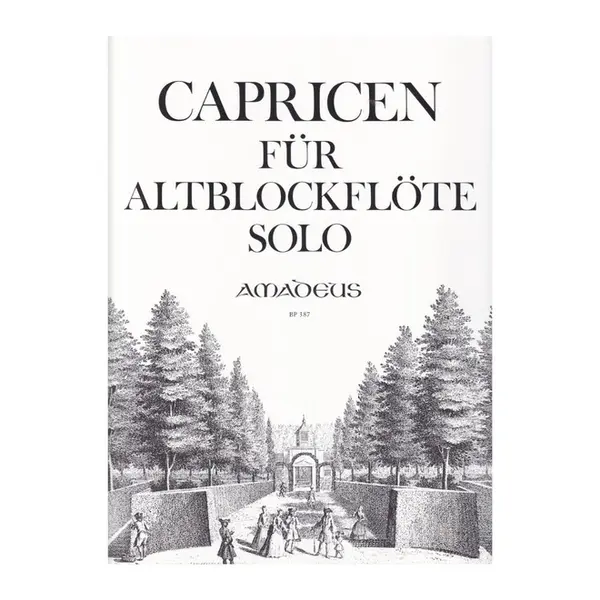 Capricen fur altblockflote solo