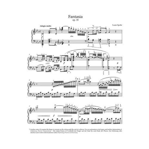 Fantasia for Harp in C minor op. 35