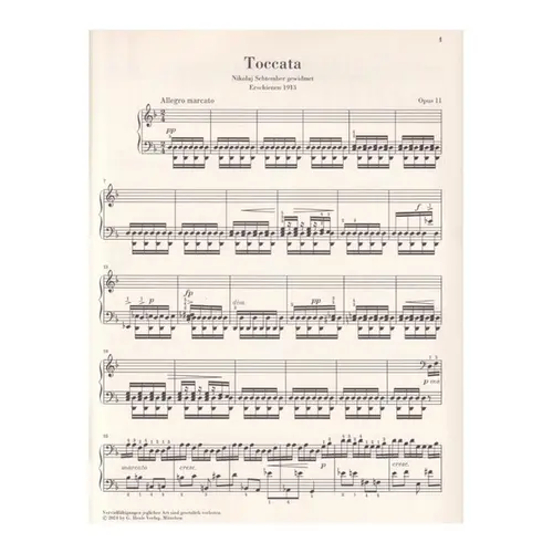 Toccata op. 11