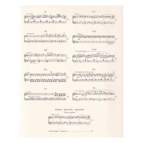 Visions fugitives op. 22