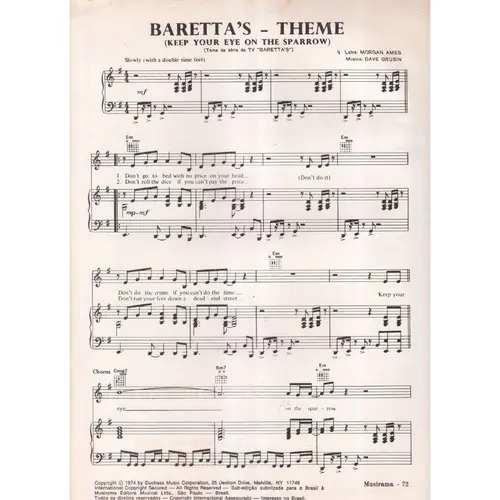 Baretta's - Theme