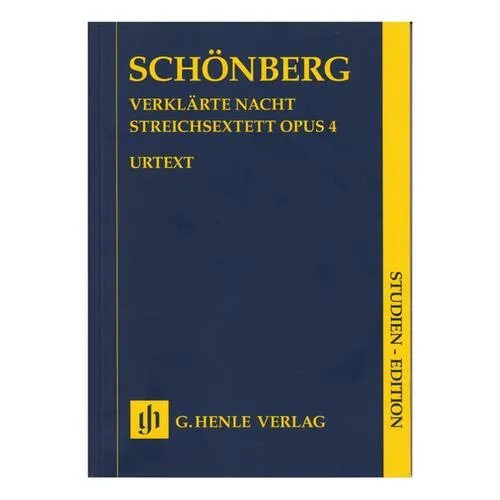 Transfigured Night String Sextet op. 4 - Study Score