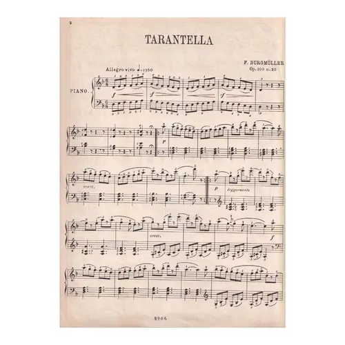 Tarantela-Op.100 N.20
