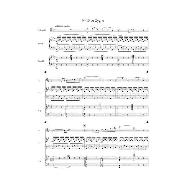 Le Carnaval des animaux -Score