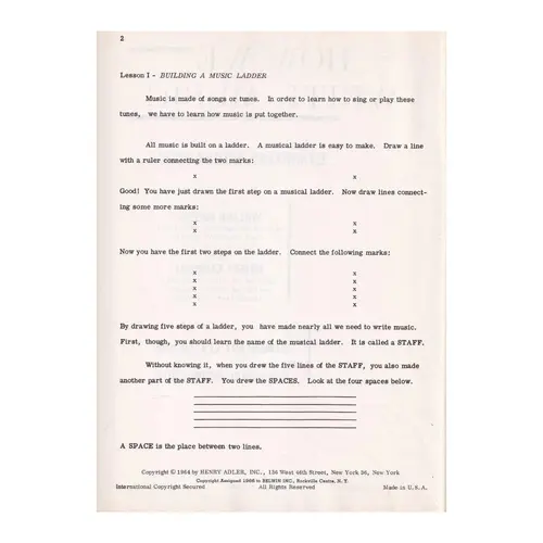 How We Write Music - Book One