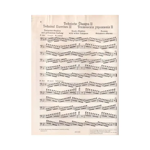 Estudies and Concert Pieces for Trombone
