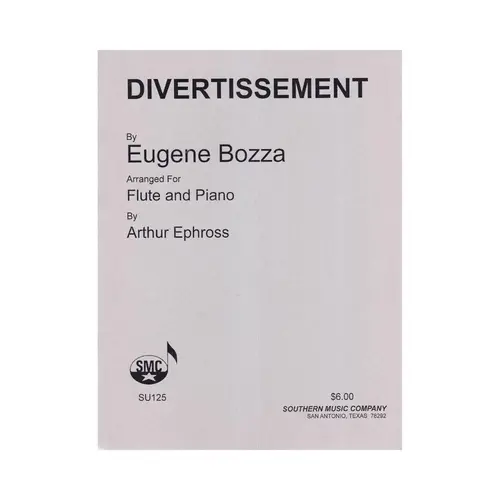 Divertissement For Flute And Piano