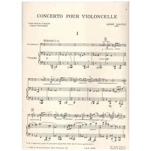 Concerto pour violoncelle