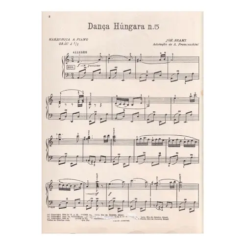 Dança Húngara Nº. 5