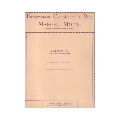 Exercices op. 15