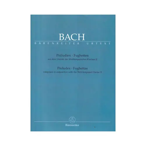 Preludes And Fughettas Composed In Conjunction With The Well-Tempered Clavier Ii