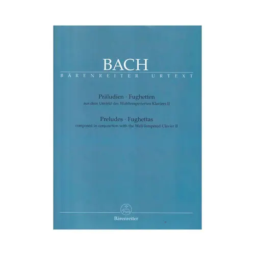 Preludes And Fughettas Composed In Conjunction With The Well-Tempered Clavier Ii