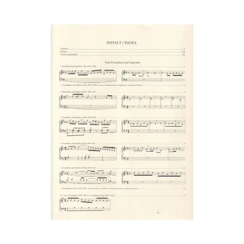 Preludes And Fughettas Composed In Conjunction With The Well-Tempered Clavier Ii