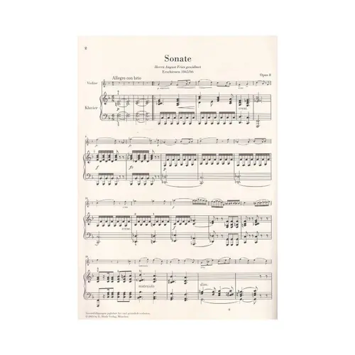 Complete Works for Violin and Piano