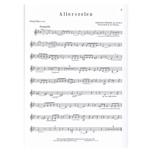 Concert and Contest Collection for French Horn