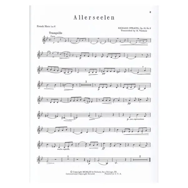 Concert and Contest Collection for French Horn
