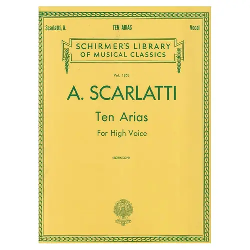 Ten Arias For High Voices