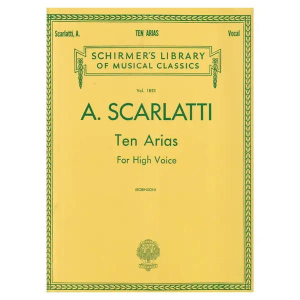 Ten Arias For High Voices