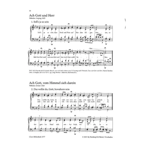 Complete Chorales - choral score