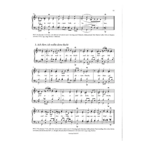 Complete Chorales - choral score