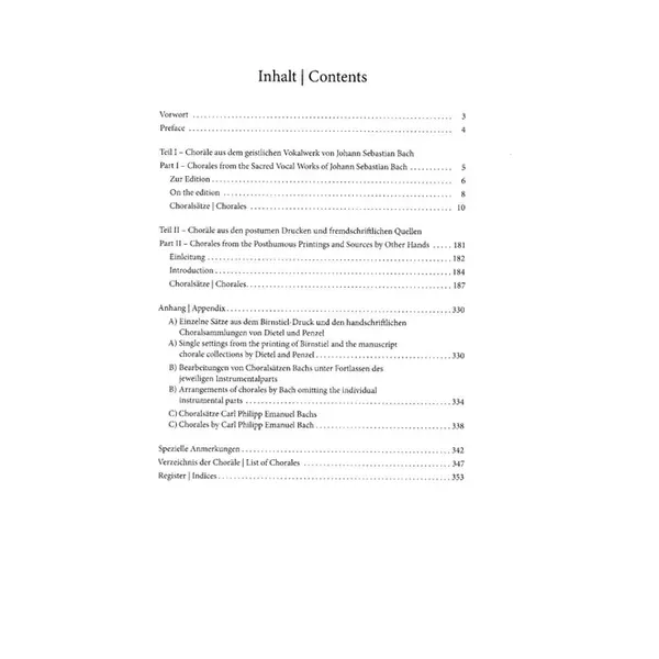 Complete Chorales - choral score
